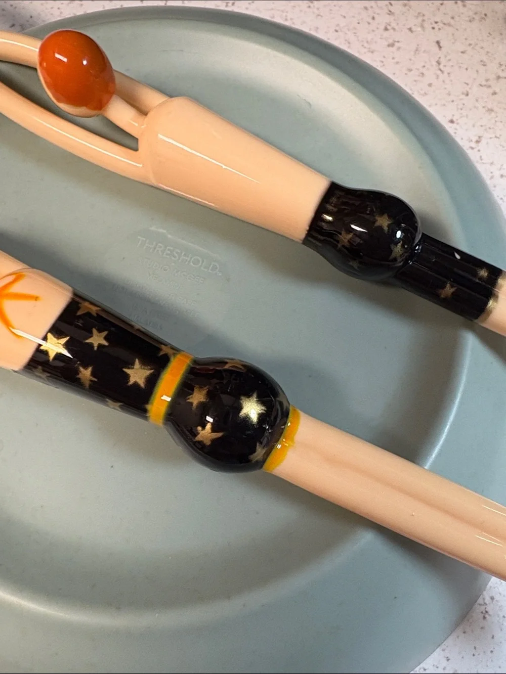Pylones of Paris - swimmers -Handled Salad Serving set